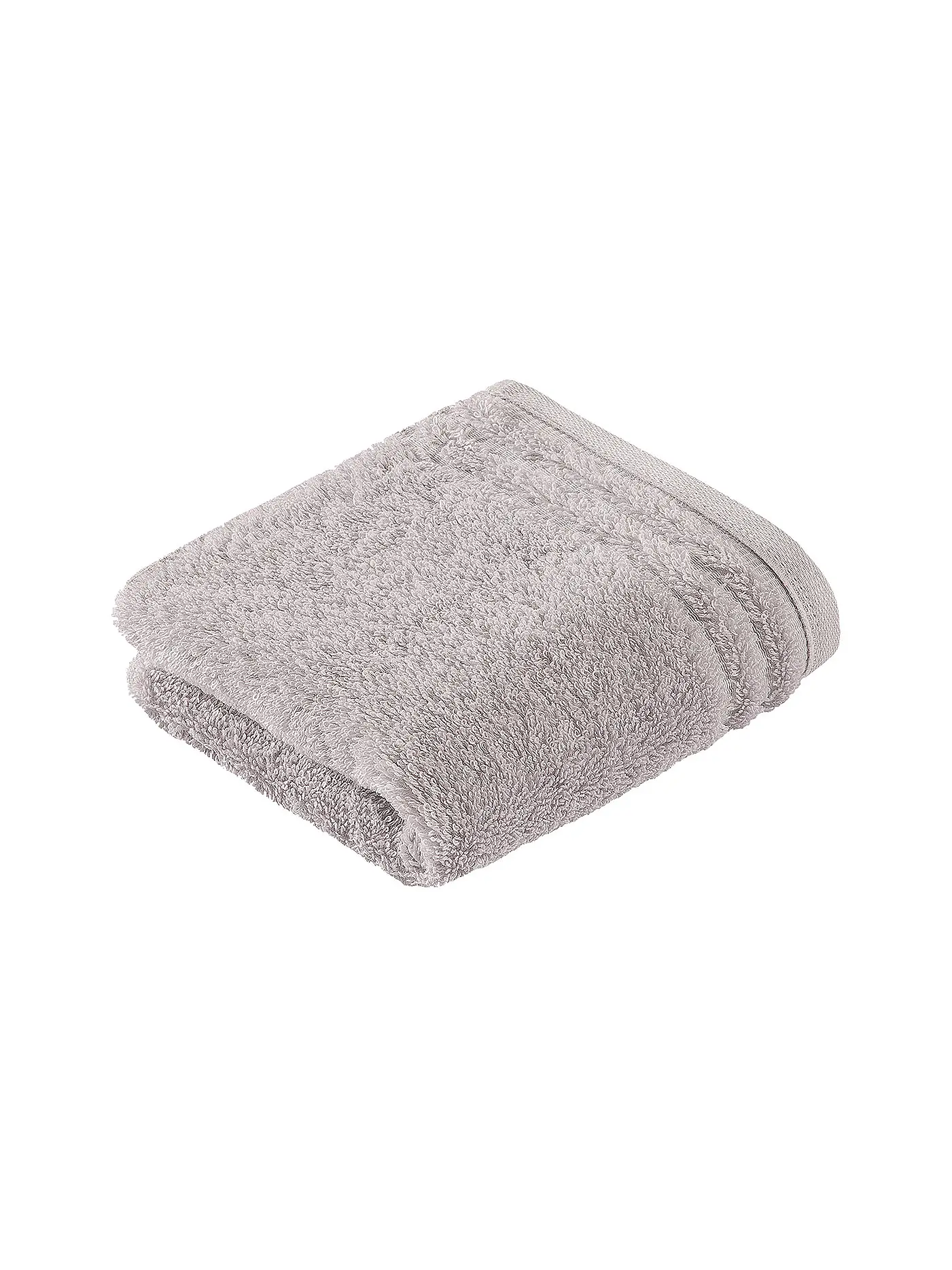 VOSSEN | Gästetuch VIENNA STYLE SUPERSOFT 30x50cm Soft Green | silber
